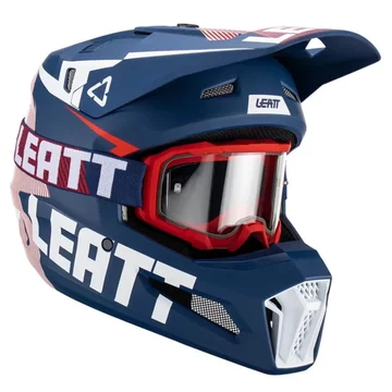 Шолом Leatt HELMET MOTO 3.5 + GOGGLE [ROYAL]