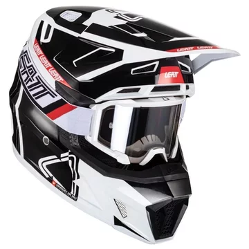 Шолом Leatt HELMET MOTO 7.5 + GOGGLE [BLACK]