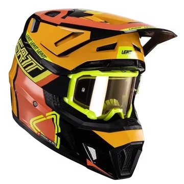 Шолом Leatt HELMET MOTO 7.5 + GOGGLE [CITRUS]