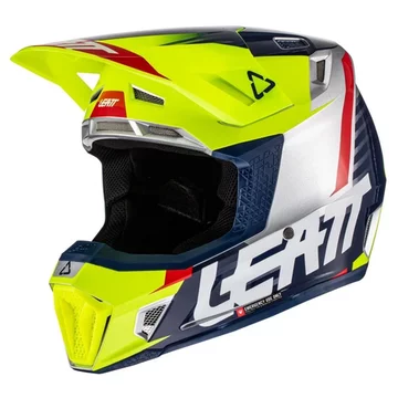 Шолом Leatt HELMET MOTO 7.5 + GOGGLE [LIME]