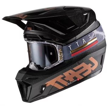 Шолом Leatt HELMET MOTO 9.5 + GOGGLE [CARBON]