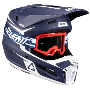 Шолом Leatt MOTO 3.5 HELMET + GOGGLE [BLUE]