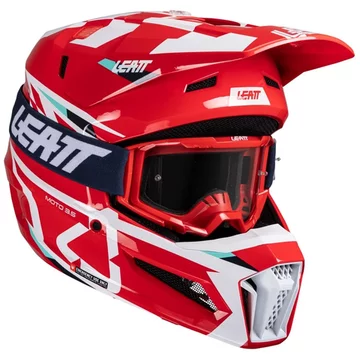 Шолом Leatt MOTO 3.5 HELMET + GOGGLE [RED]