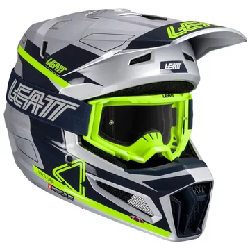 Шолом Leatt MOTO 3.5 HELMET + GOGGLE [STEEL]