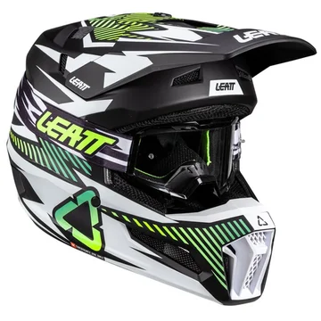 Шолом Leatt moto 3.5 helmet + goggle [storm teal]