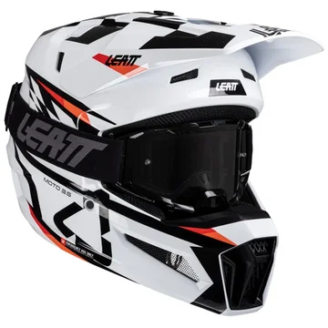 Шолом Leatt MOTO 3.5 HELMET + GOGGLE [WHITE]