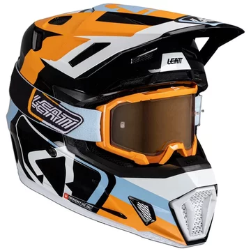 Шолом Leatt MOTO 7.5 HELMET + GOGGLE [ORANGE]