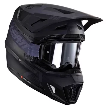 Шолом Leatt moto 7.5 helmet + goggle [stealth]
