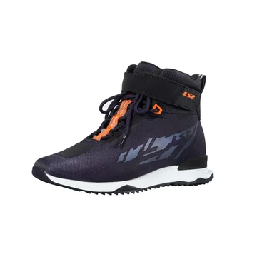  LS2 ACRUX MAN BOOTS DARK BLUE HI-VIS ORANGE