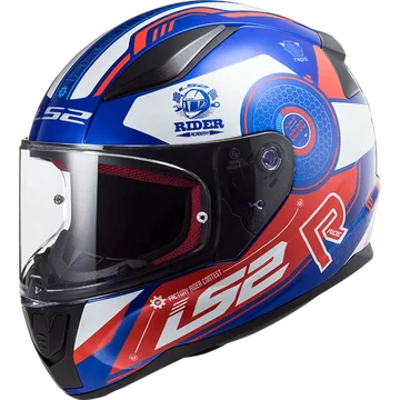 Шолом LS2 ff353 rapid stratus gloss blue red white