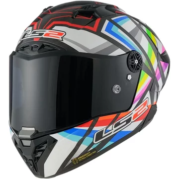 Мотошолом LS2 ff805 thunder gp aero flash black