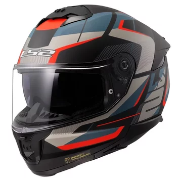 Шлем LS2 ff808 stream 2 road matt black blue