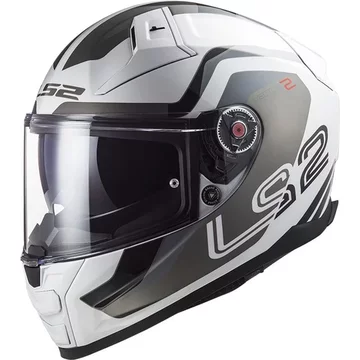 Шолом LS2 FF811 VECTOR 2 METRIC WHITE TITANIUM SILVER