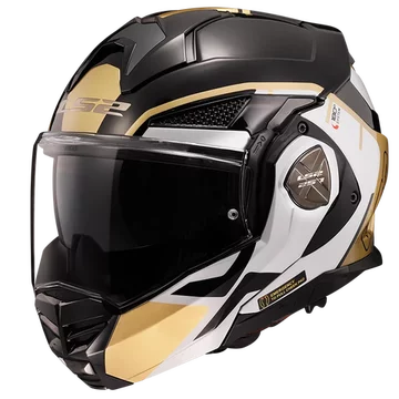 Шолом модулярний LS2 FF901 ADVANT X METRYK BLACK GOLD