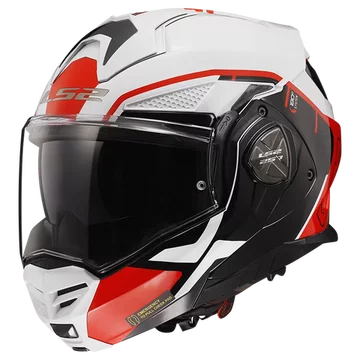Шлем модулярный LS2 ff901 advant x metryk white red