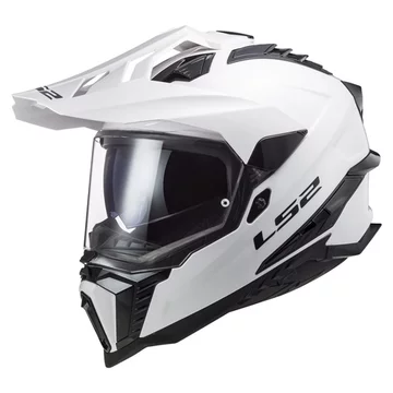 Мотошолом LS2 mx701 explorer solid white