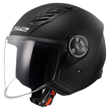 Відкритий шолом LS2 OF616 AIRFLOW 2 SOLID MATT BLACK