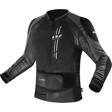 LS2 X-ARMOR MAN JACKET BLACK SILVER