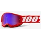 Дитячі окуляри 100 Percent % ACCURI 2 YOUTH GOGGLE RED - MIRROR BLUE LENS