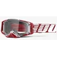 Мото окуляри 100 Percent % ARMEGA GOGGLE OVERSIZED DEEP RED - CLEAR LENS