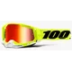 Мото окуляри 100 Percent % RACECRAFT 2 GOGGLE YELLOW - MIRROR RED LENS