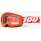 Мото окуляри 100 Percent % STRATA 2 GOGGLE ORANGE - CLEAR LENS