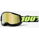 Мото окуляри 100 Percent % STRATA 2 GOGGLE UPSOL - MIRROR GOLD LENS