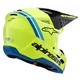 Мотошлем детский ALPINESTARS S-M3 RADIUM YELLOW/BLACK/BLUE