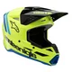 Мотошлем детский ALPINESTARS S-M3 RADIUM YELLOW/BLACK/BLUE