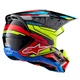 Мотошлем ALPINESTARS S-M5 ACTION 2 BLACK/YELLOW/RED