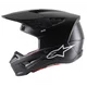 Мотошлем ALPINESTARS S-M5 SOLID BLACK MATT
