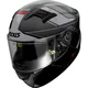 Мотошлем Axxis RACER GP SV FIBER TECH B2 BLACK GRAY MATT