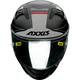 Мотошлем Axxis RACER GP SV FIBER TECH B2 BLACK GRAY MATT