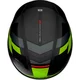 Мотошлем Axxis RACER GP SV FIBER TECH B3 BLACK YELLOW MATT