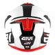 Мотошлем Givi X.21 CHALLENGER SPIRIT WHITE/BLACK/RED