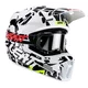 Шолом Leatt HELMET MOTO 3.5 + GOGGLE [ZEBRA]