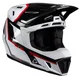 Шолом Leatt MOTO 7.5 HELMET + GOGGLE [WHITE/RED]