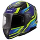 Мотошолом LS2 FF353 RAPID 2 FLITZ HI-VIZ YELLOW BLUE