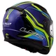 Мотошолом LS2 FF353 RAPID 2 FLITZ HI-VIZ YELLOW BLUE