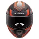 Мотошлем LS2 FF353 RAPID 2 FLITZ MATT ORANGE GREY