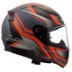 Мотошлем LS2 FF353 RAPID 2 FLITZ MATT ORANGE GREY