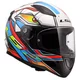 Мотошлем LS2 FF353 RAPID 2 XDRON WHITE NEON ORANGE