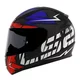 Шолом LS2 FF353 RAPID CROMO MATTE BLACK RED BLUE