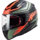 Шолом LS2 FF353 RAPID GALE MATT BLACK RED MATT GREEN