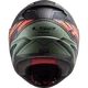 Шолом LS2 FF353 RAPID GALE MATT BLACK RED MATT GREEN