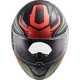 Шолом LS2 FF353 RAPID GALE MATT BLACK RED MATT GREEN