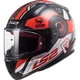 Шолом LS2 FF353 RAPID STRATUS GLOSS BLACK RED SILVER