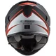 Мотошолом LS2 FF800 STORM 2 NERVE MATT BLACK RED