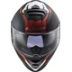 Шлем LS2 FF800 STORM 2 NERVE MATT BLACK RED