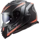 Шолом LS2 FF800 STORM RACER MATT TITANIUM FLUO ORANGE